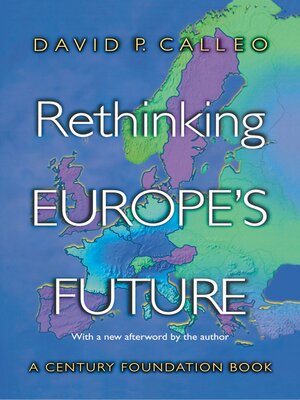 cover image of Rethinking Europe's Future
